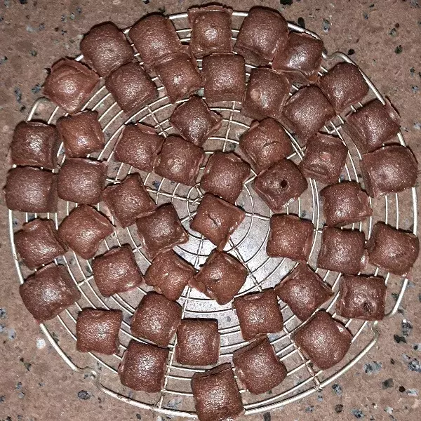 Moelleux chocolat en mini cubes