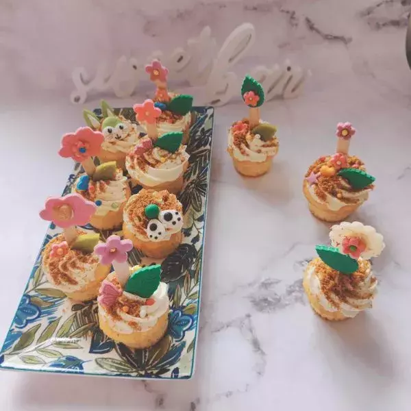 Cupcakes de Printemps