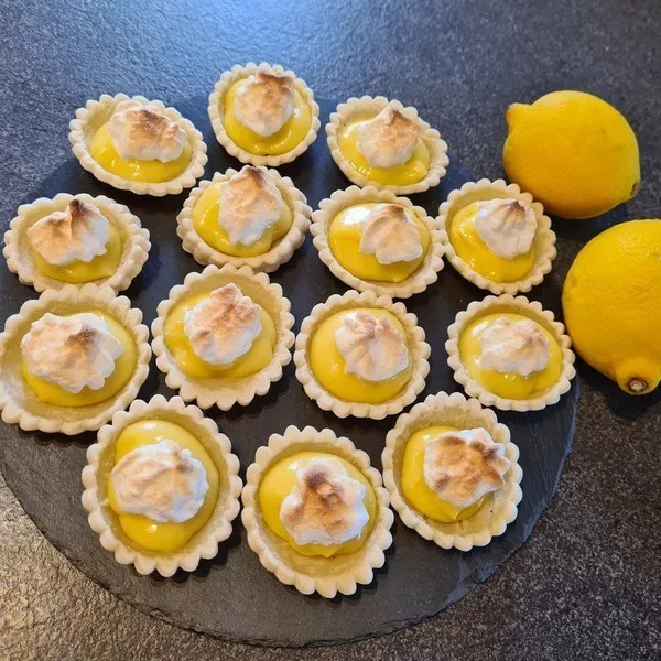 Mini tartelettes citron meringuées