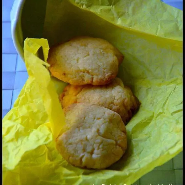 Cookies au citron (avec jaune d'oeuf)