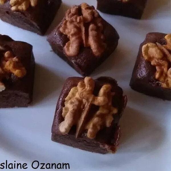 Mini Brownies aux noix
