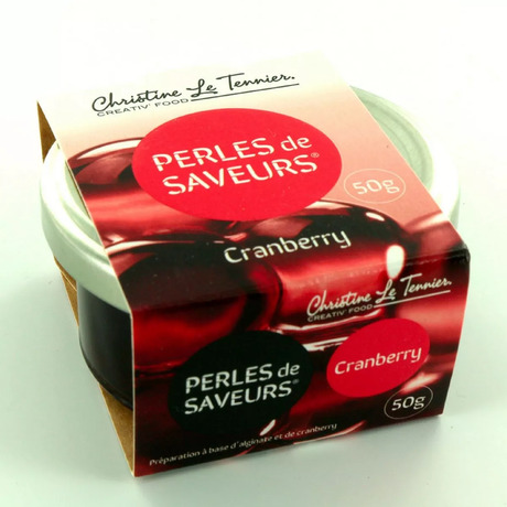 Perles de saveurs cranberry 40 ml