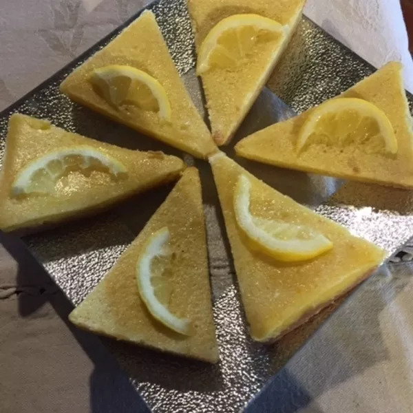 Triangles au citron