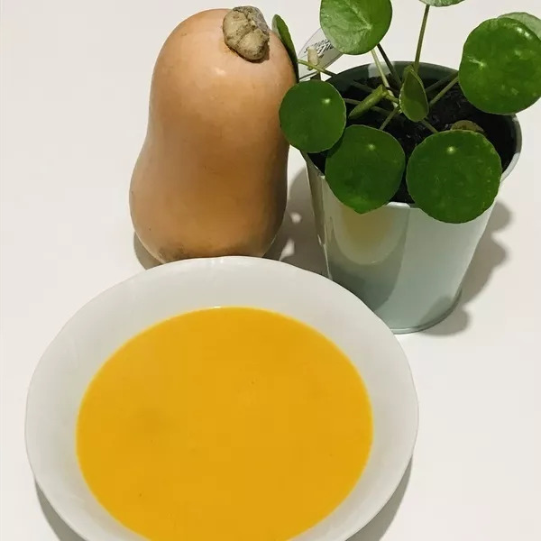 Soupe Butternut Chèvre et Curry