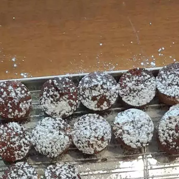 Mini muffins vanille -chocolat- vanille&chocolat