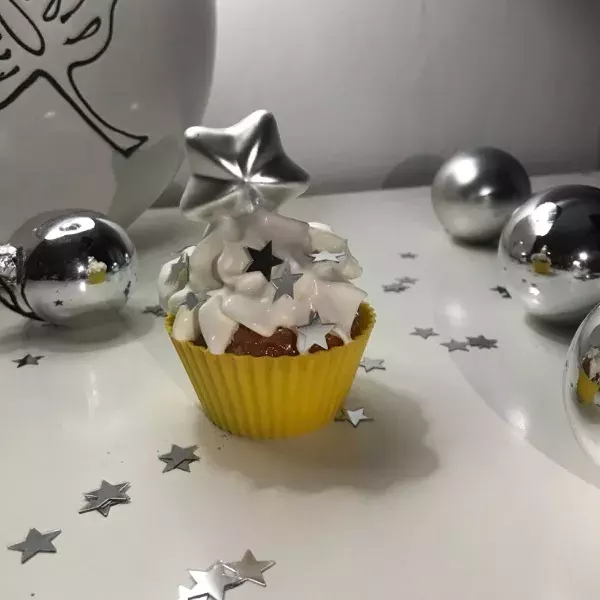 Cupcake Argenté  🧁 
