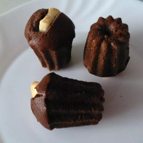 Mini cannelés 2 chocolats