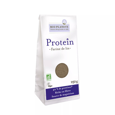 Farine de lin biologique 250g - Protein