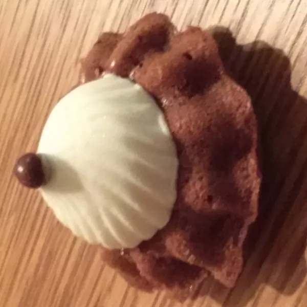 mini saint honoré nutella et son tourbillon chocolat blanc