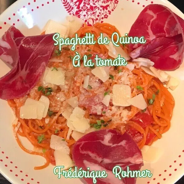 spaghetti au Quinoa et à la tomate