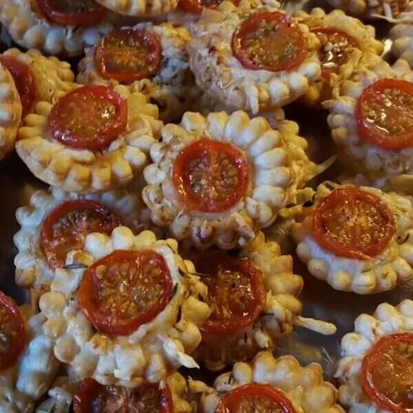 Mini-tartelettes tomates cerises