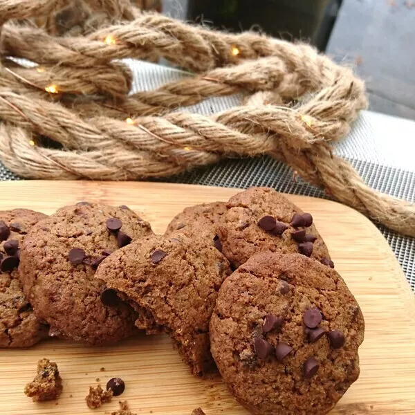 Cookies sarrasin - pépites de chocolat