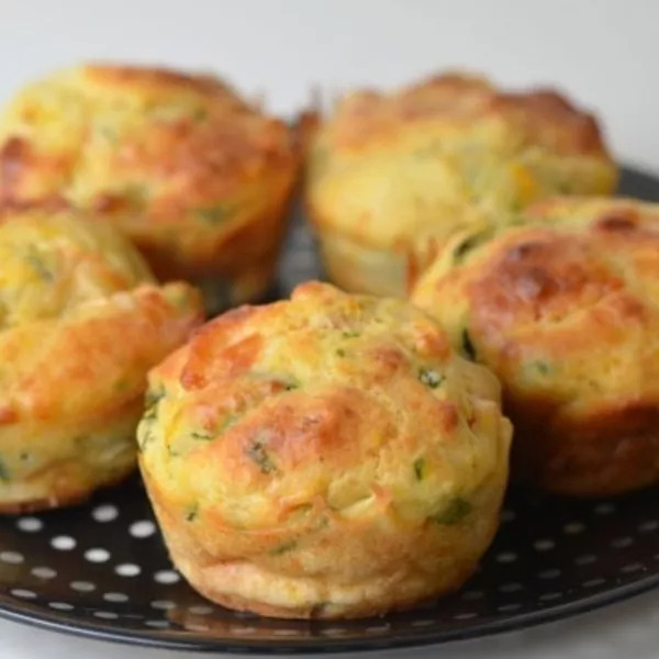 Muffins carottes courgettes 