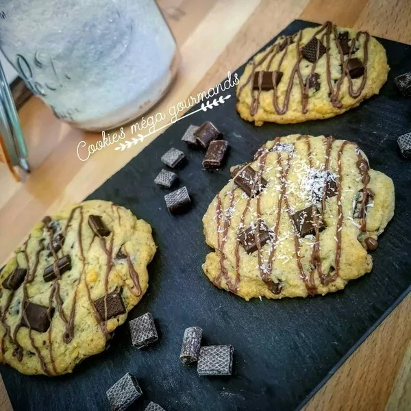 Cookies méga gourmands