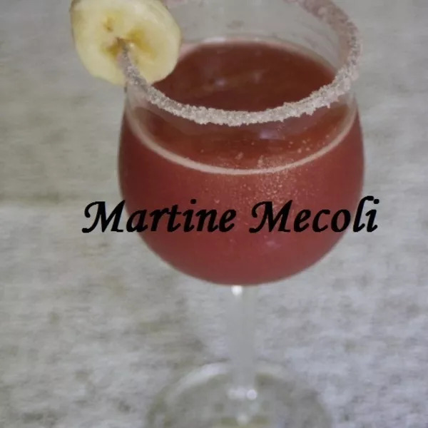 Cocktail rose avec ou sans alcool