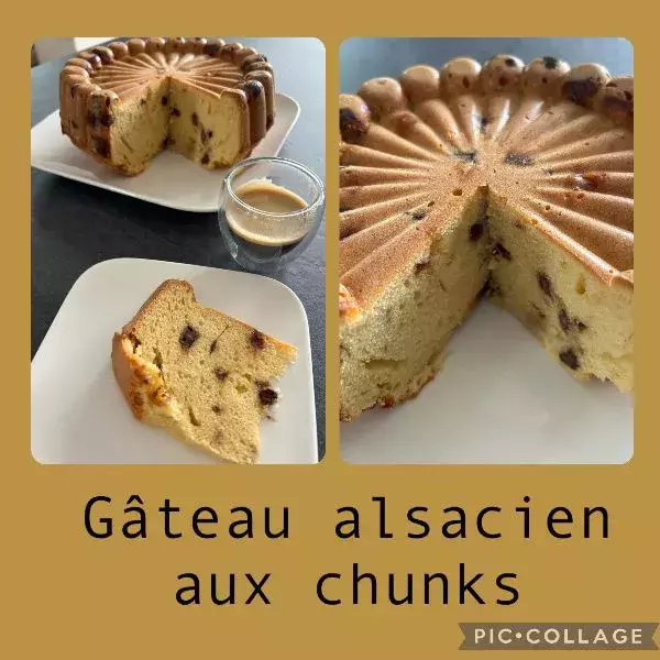 Gâteau alsacien aux chunks