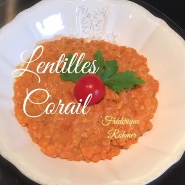 Lentilles corail 