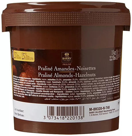 Praliné Noisettes et Amandes 1 kg, Cacao Barry
