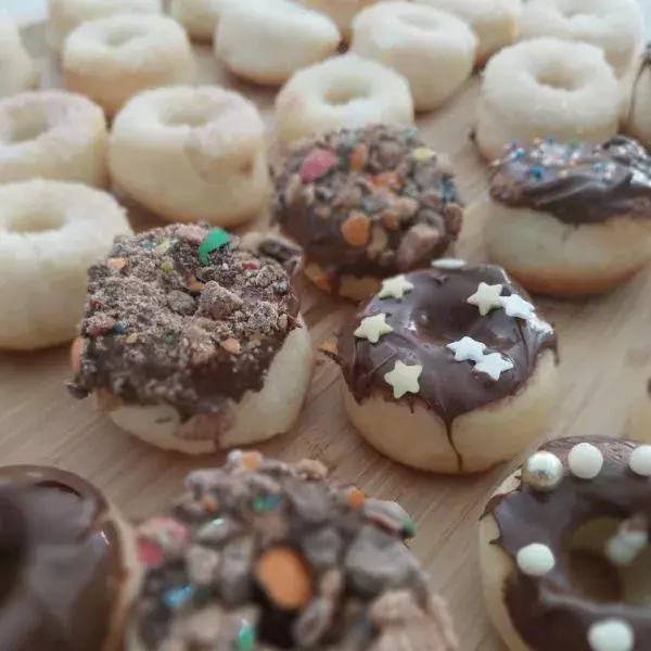 Mini donuts sucrés