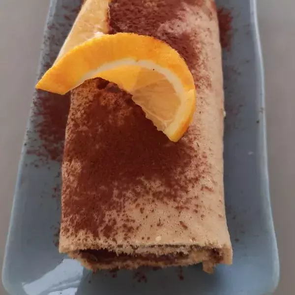 Roulé nutella orange