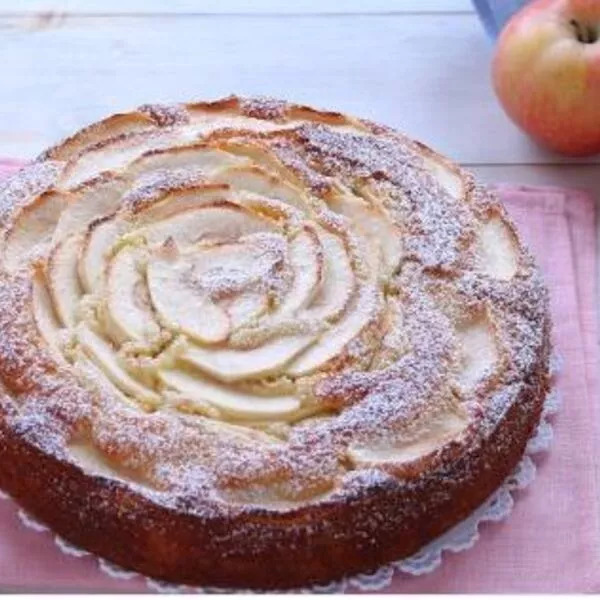 Gâteau pommes mascarpone